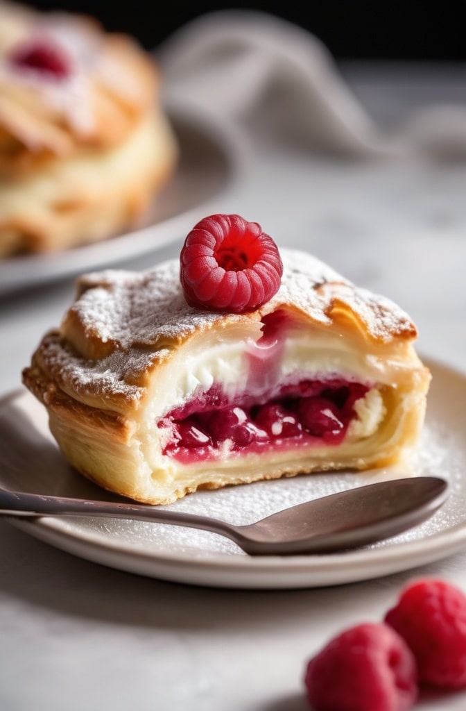 Raspberry Almond Pastry