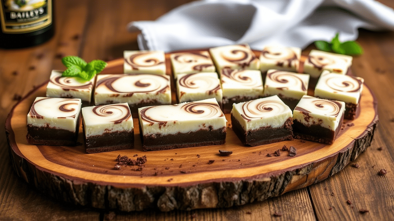 Baileys Cheesecake Brownie Bites Recipe