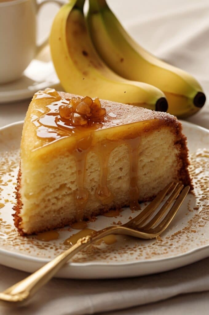 Banana Upside Down Cake