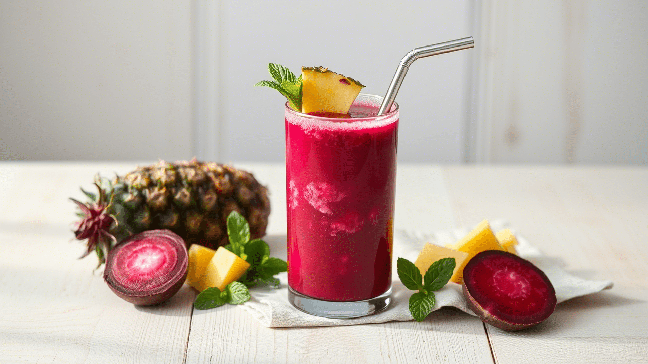 Beet Pineapple Juice