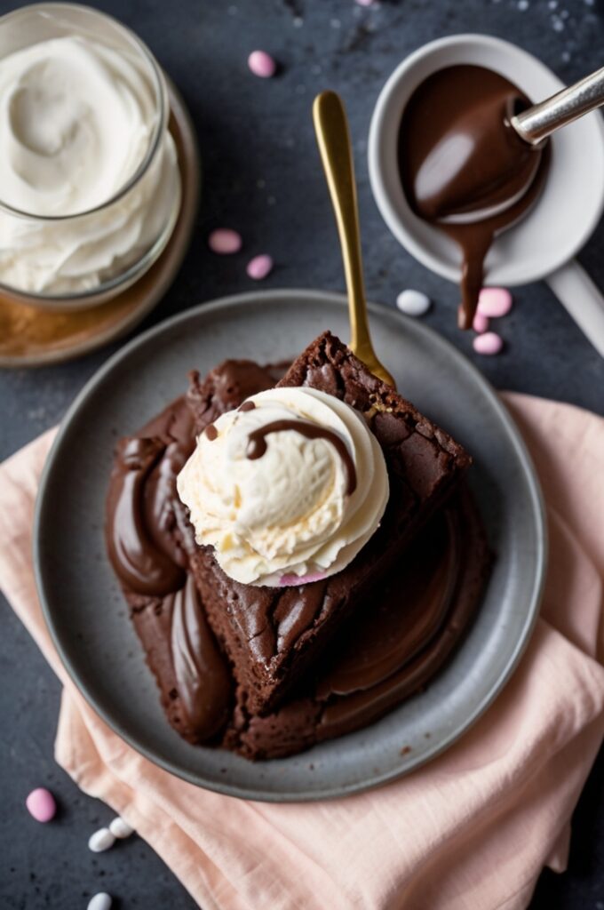 Birthday Brownie Skillet