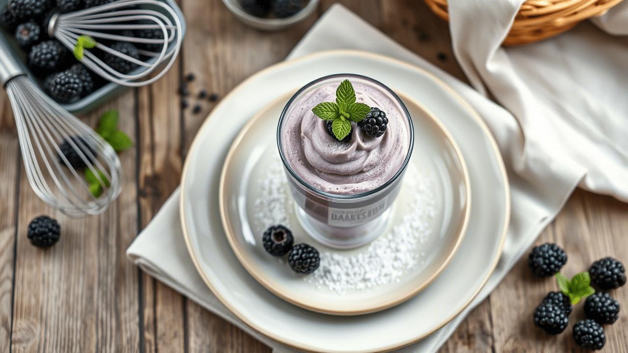 Blackberry Mousse Recipe