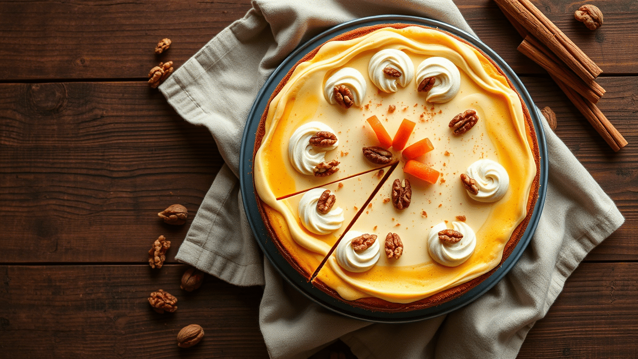 Carrot Cake Cheesecake Recipe