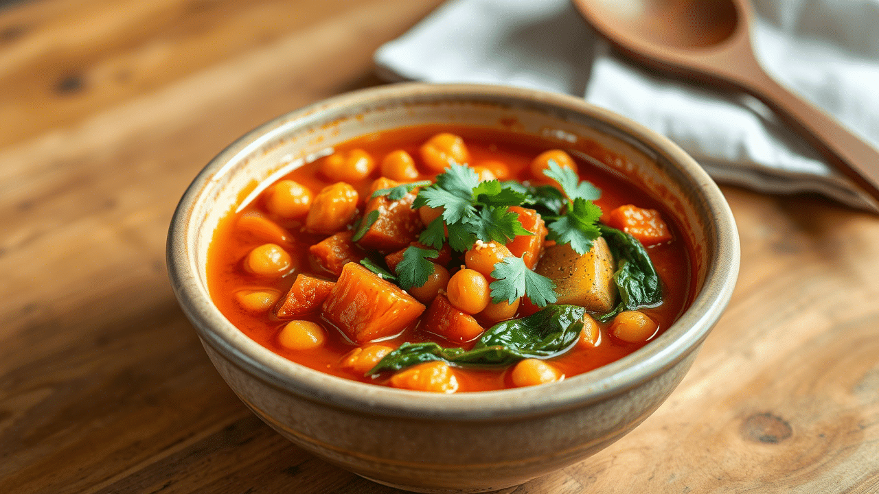Chickpea Harissa Stew Recipe