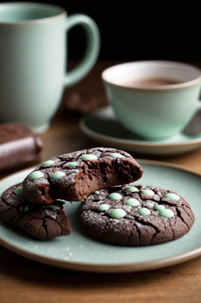 Chocolate Mint Cookies