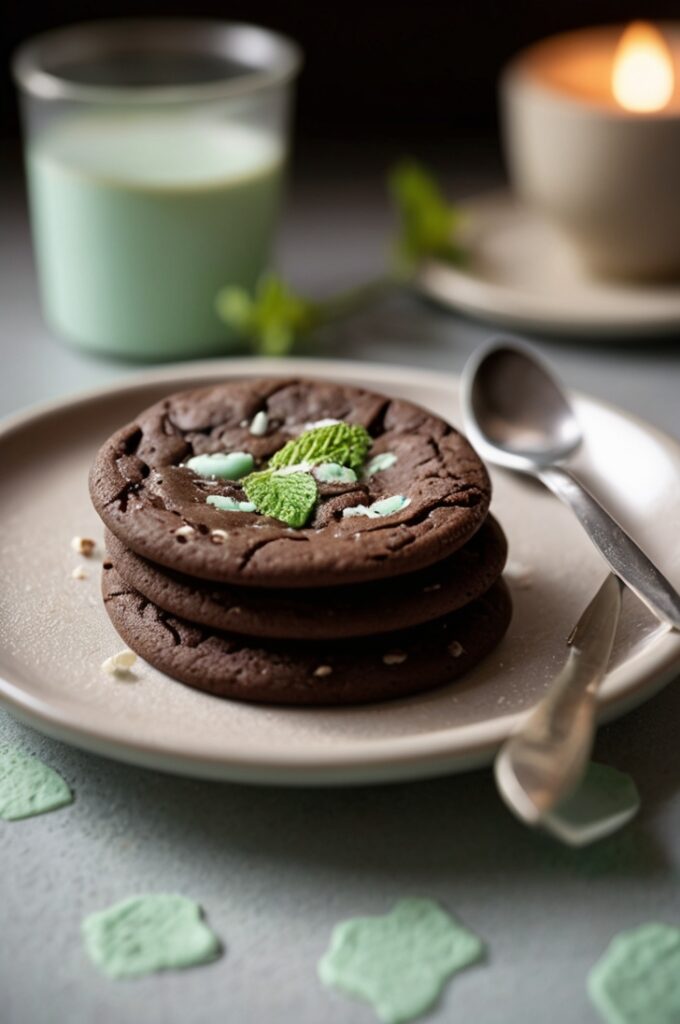 Chocolate Mint Cookies