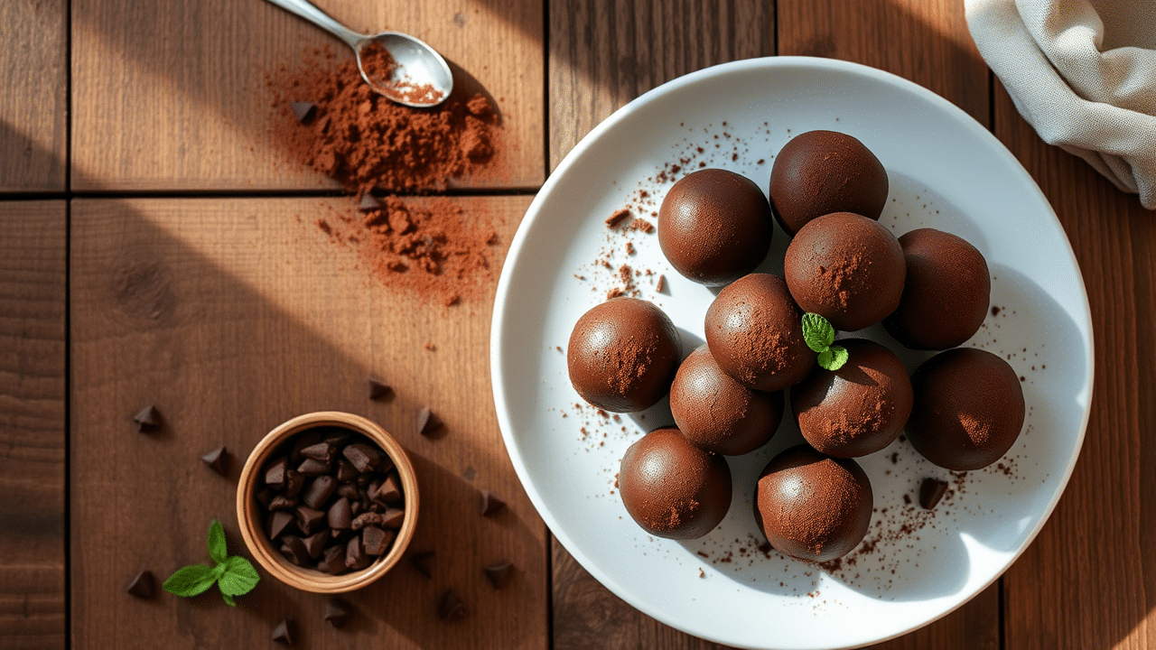 Chocolate Rum Balls Recipe