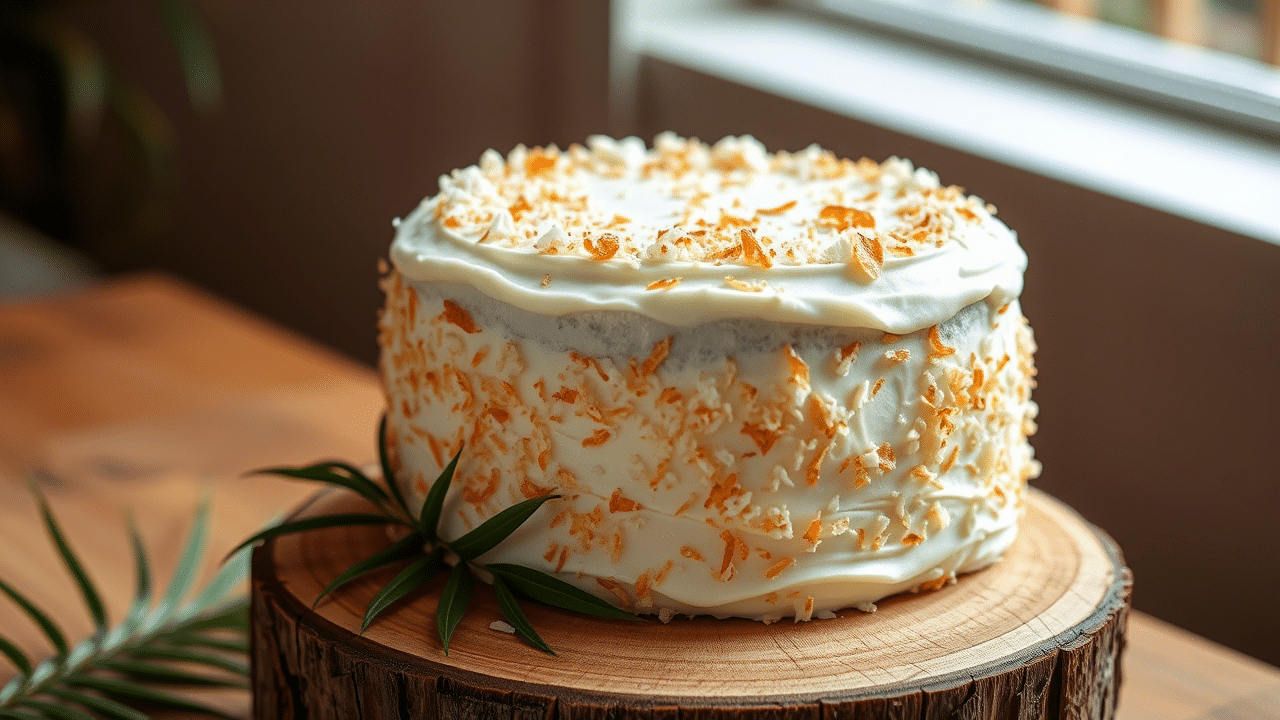 Coconut Cream Cake