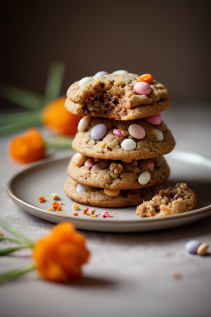 Easter Carrot Cake Cookies