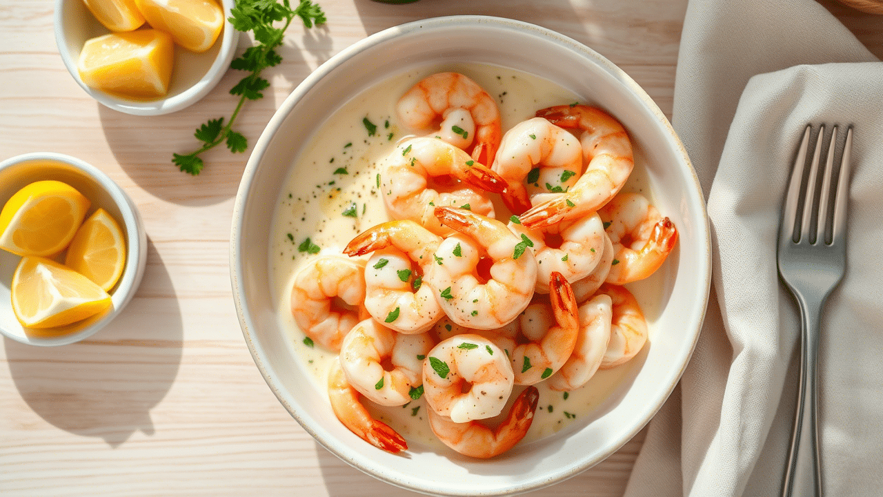Easy Creamy Garlic Shrimp – Quick 15-Minute Recipe for a Rich, Flavorful Dinner