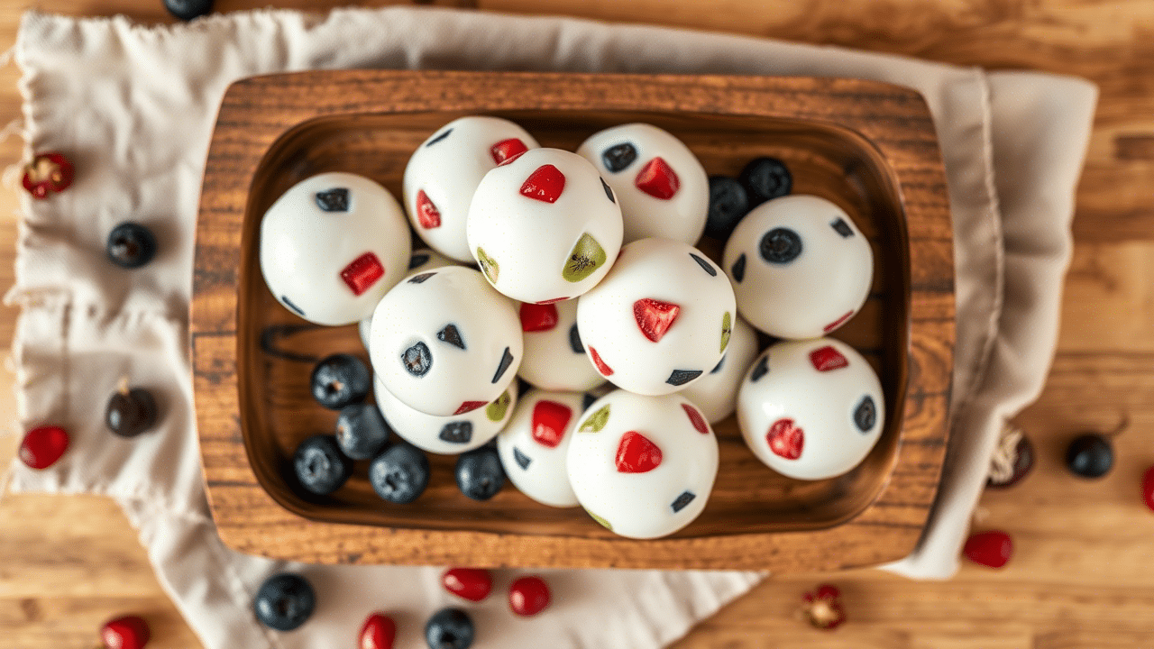 Easy Frozen Yogurt Bites