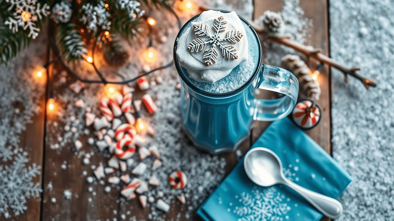 Frostbite Blue Christmas Cocoa