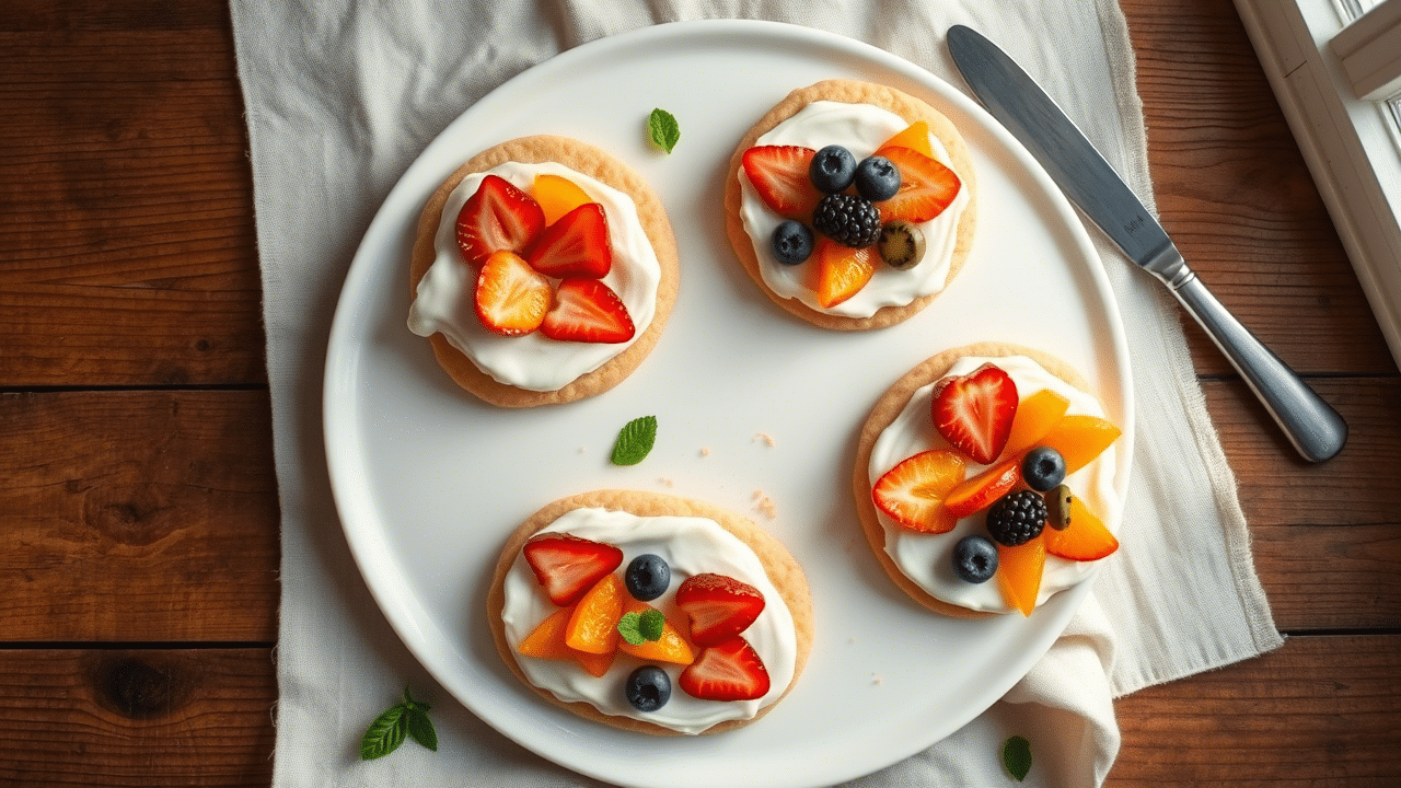 Fruit Pizza Cookies Recipe