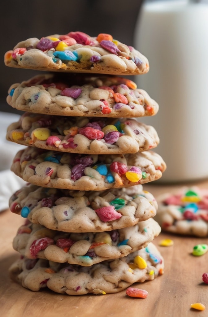 Fruity Pebbles Cookie
