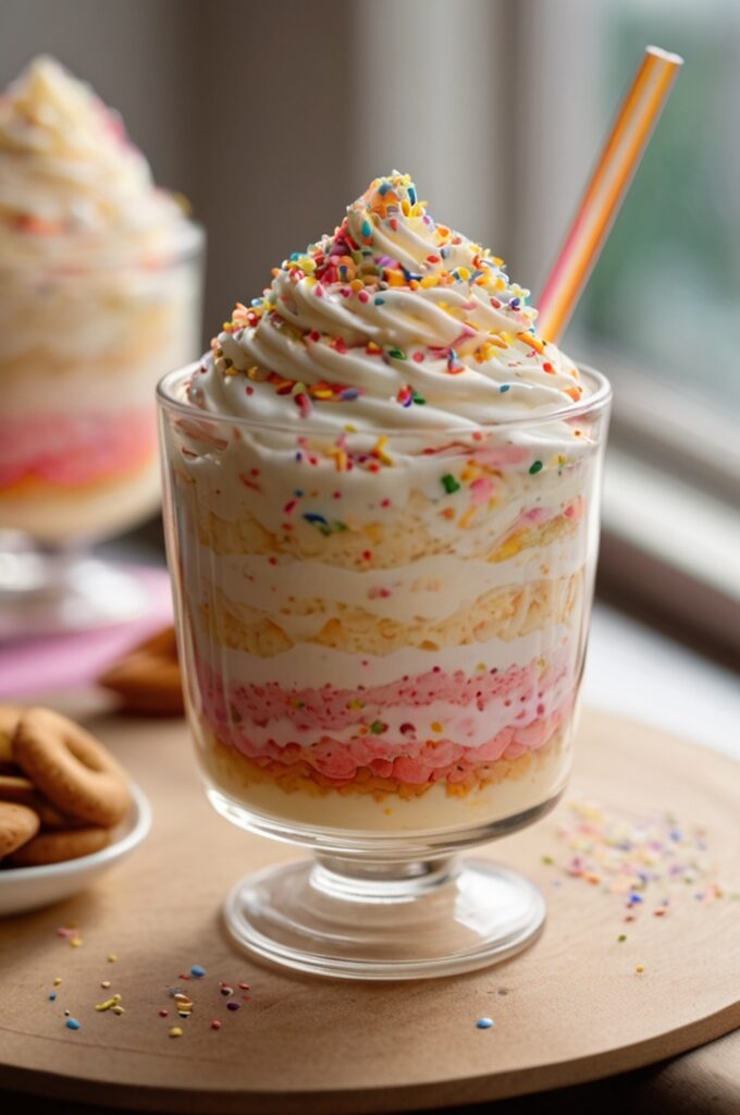 Funfetti Creamy Sprinkle Treat