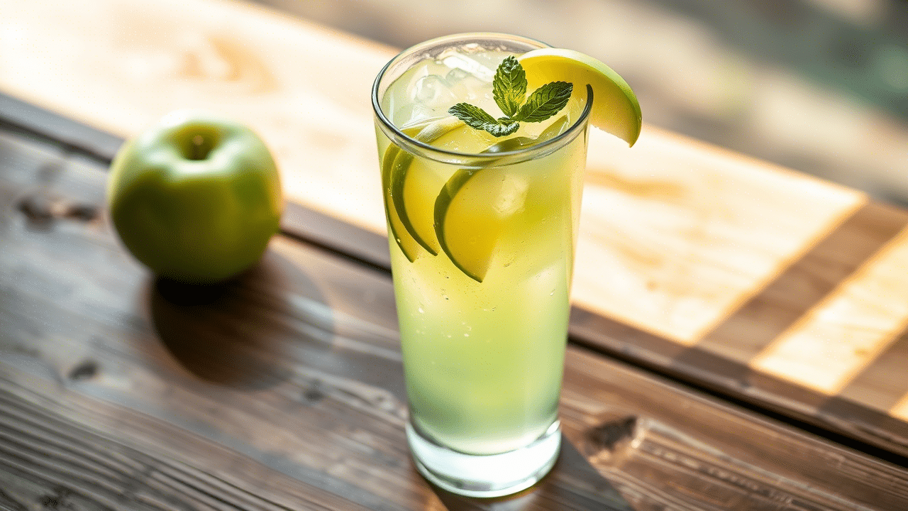 Green Apple Mocktail