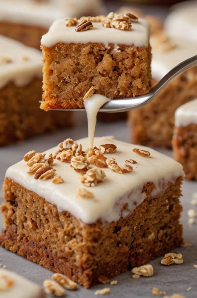 Healthier Carrot Cake Bars