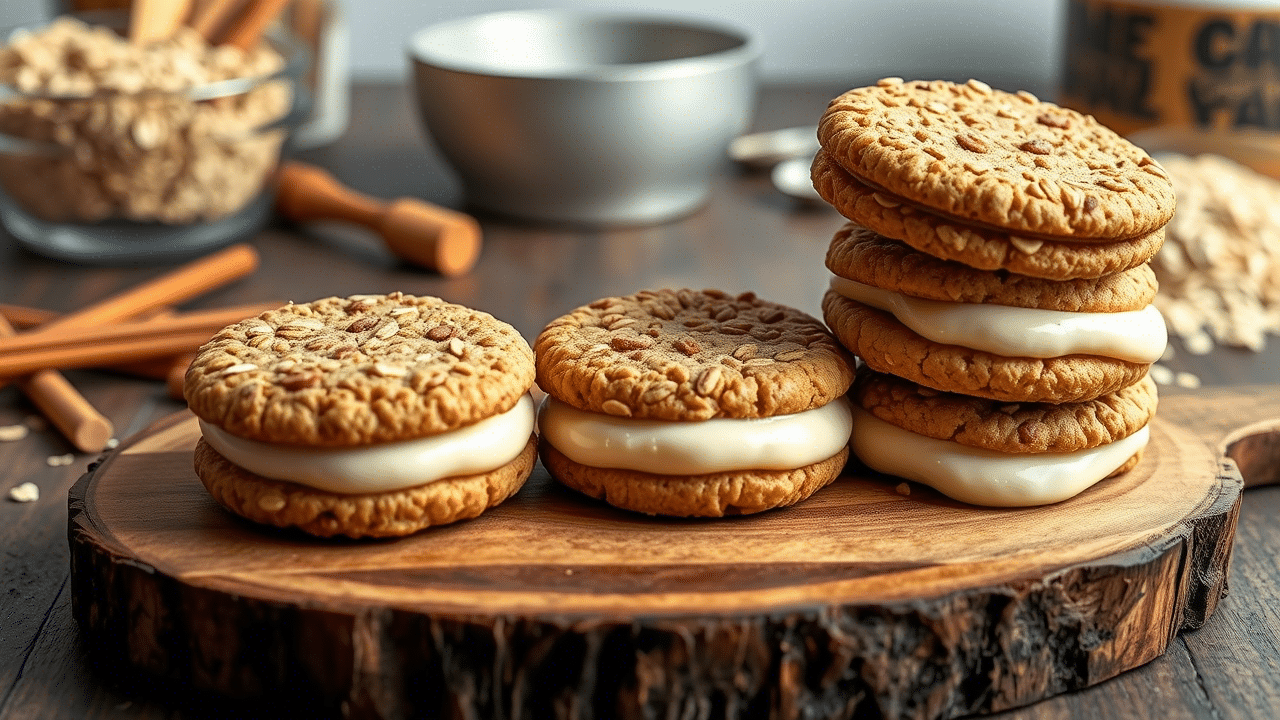 Homemade Oatmeal Cream Pies Recipe