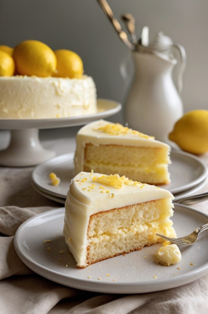 Lemon Curd Cake Recipe