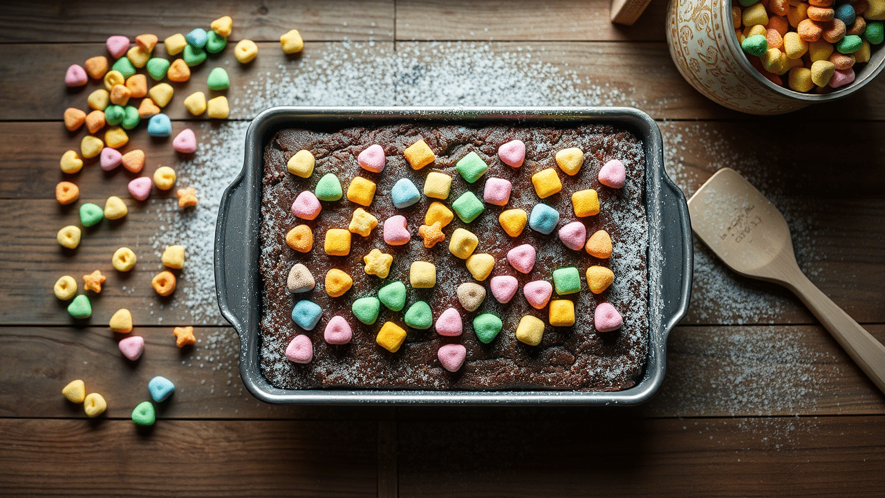Lucky Charms Brownies Recipe