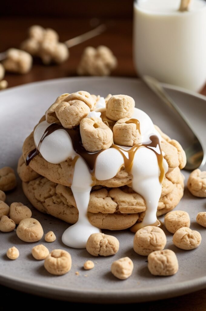 Lucky Charms Cookie Skillet