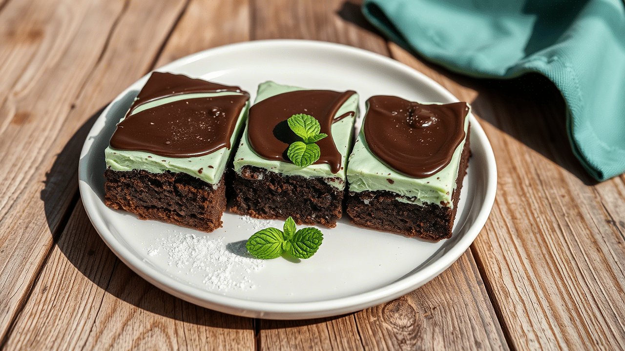 Mint Brownies