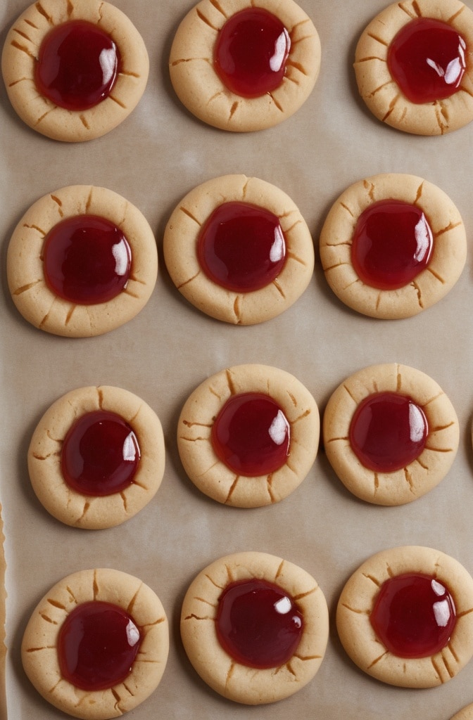 Peanut Butter Jelly Cookies
