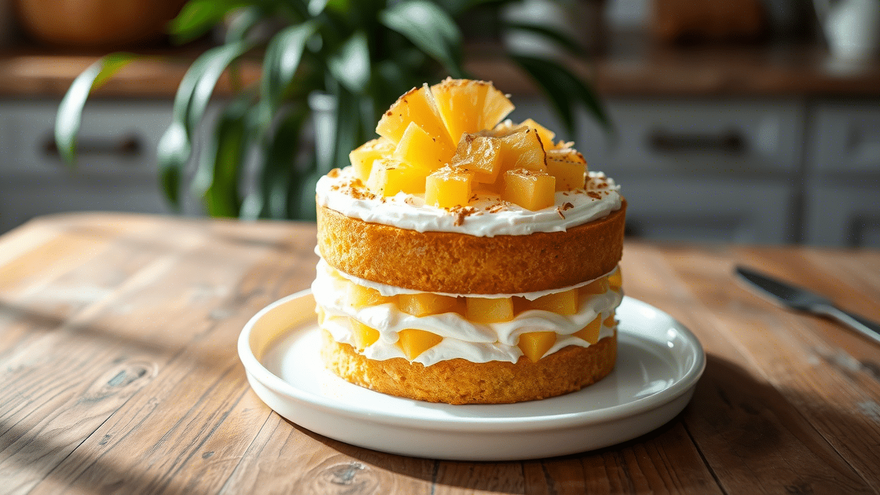 Pineapple Heaven Cake