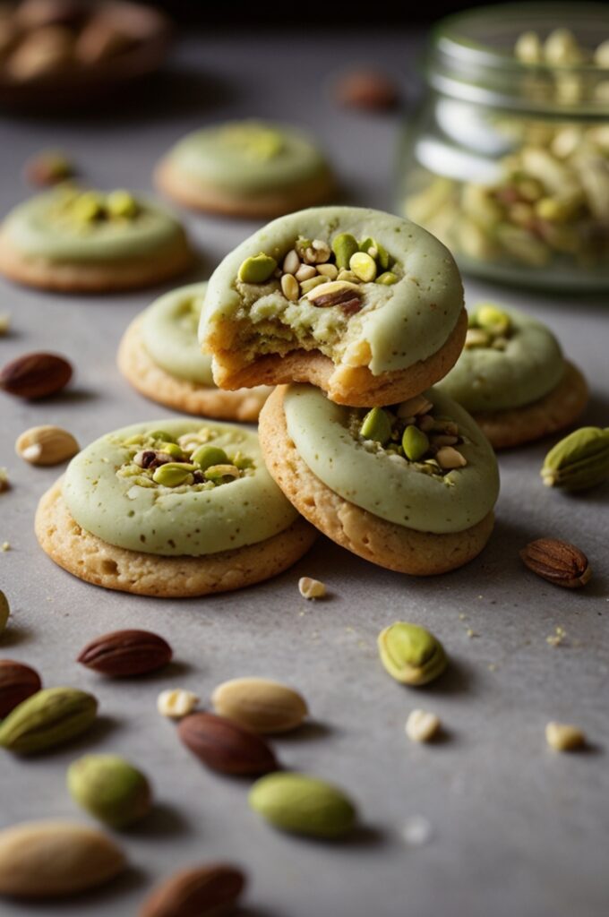 Pistachio Cream Cookies