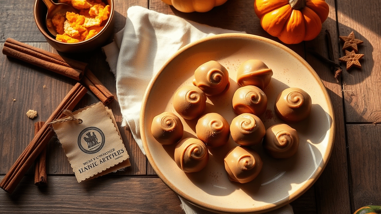 Pumpkin Spice Truffles