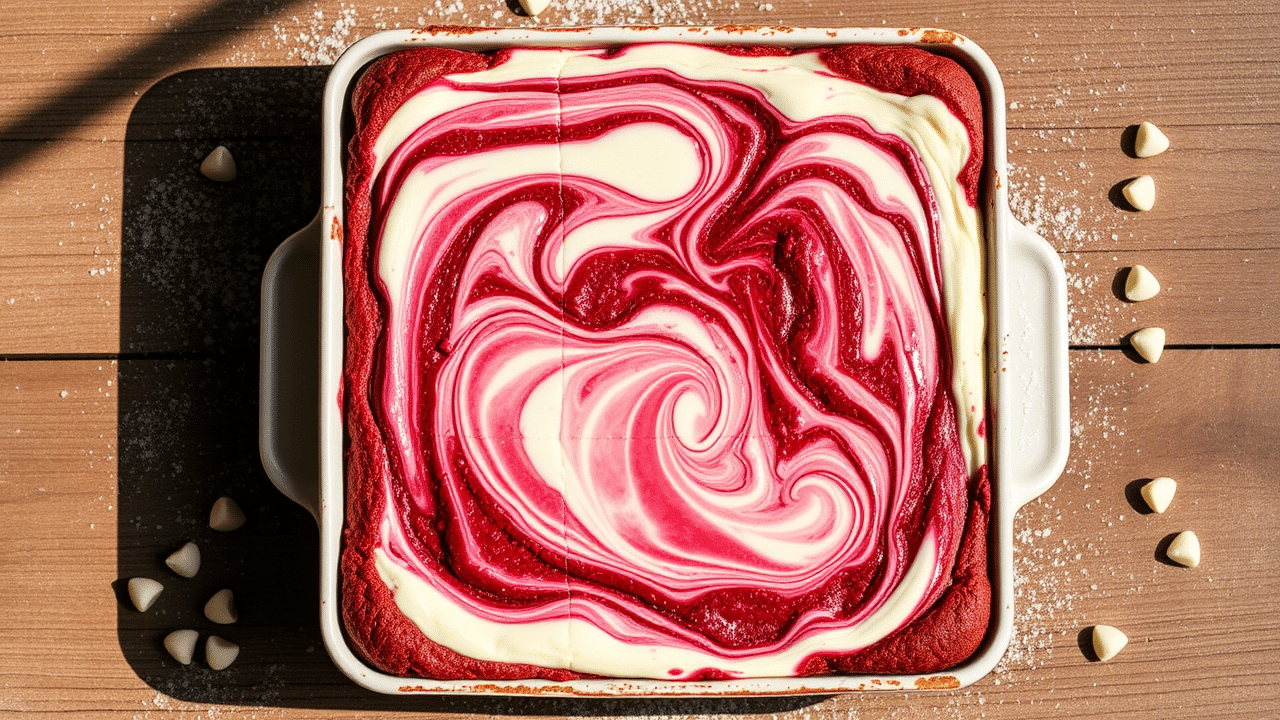 Red Velvet Cheesecake Brownies – Fudgy, Creamy & Irresistible