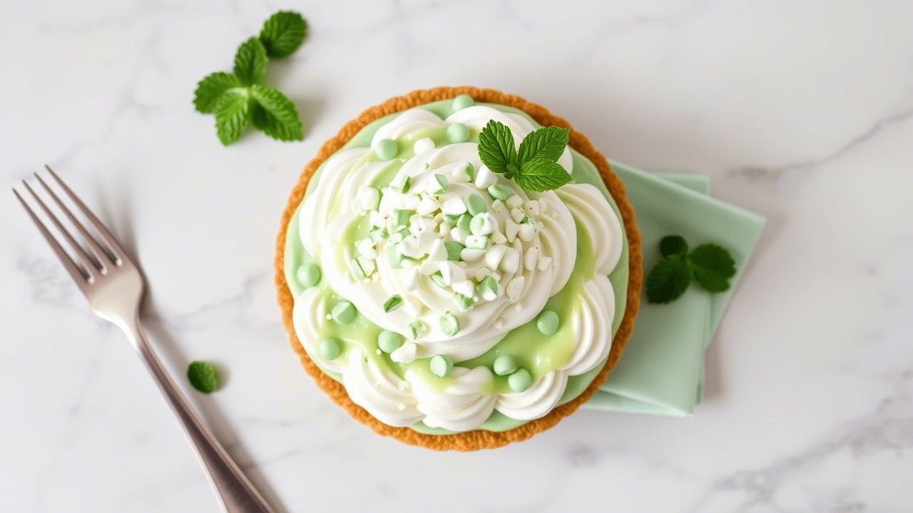 Shamrock Shake Pie Recipe