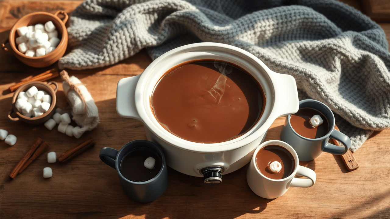 Slow Cooker Hot Chocolate