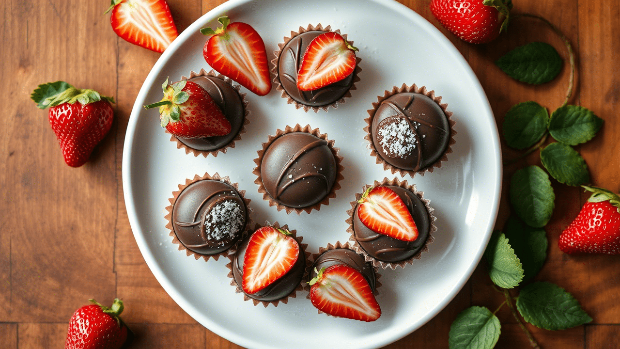 Strawberry Cream Chocolates