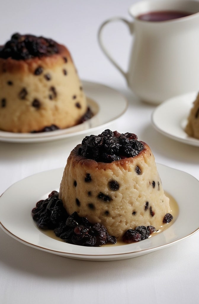 Traditional British Spotted Dick