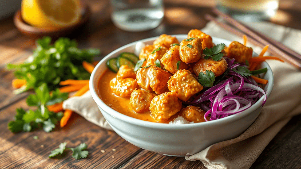 Bang Bang Chicken Bowl A Flavor Explosion for Beginner Cooks
