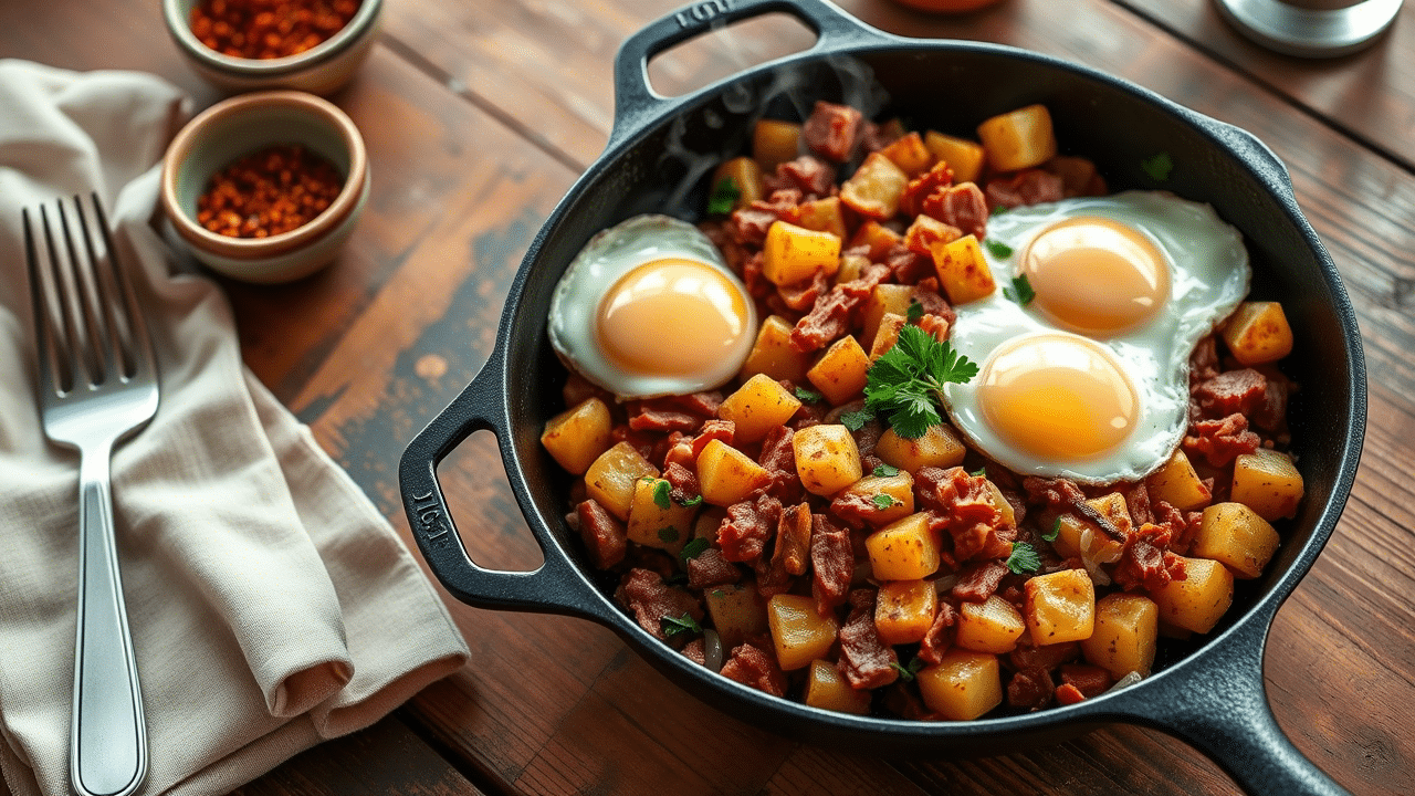 Corned Beef Hash Delight