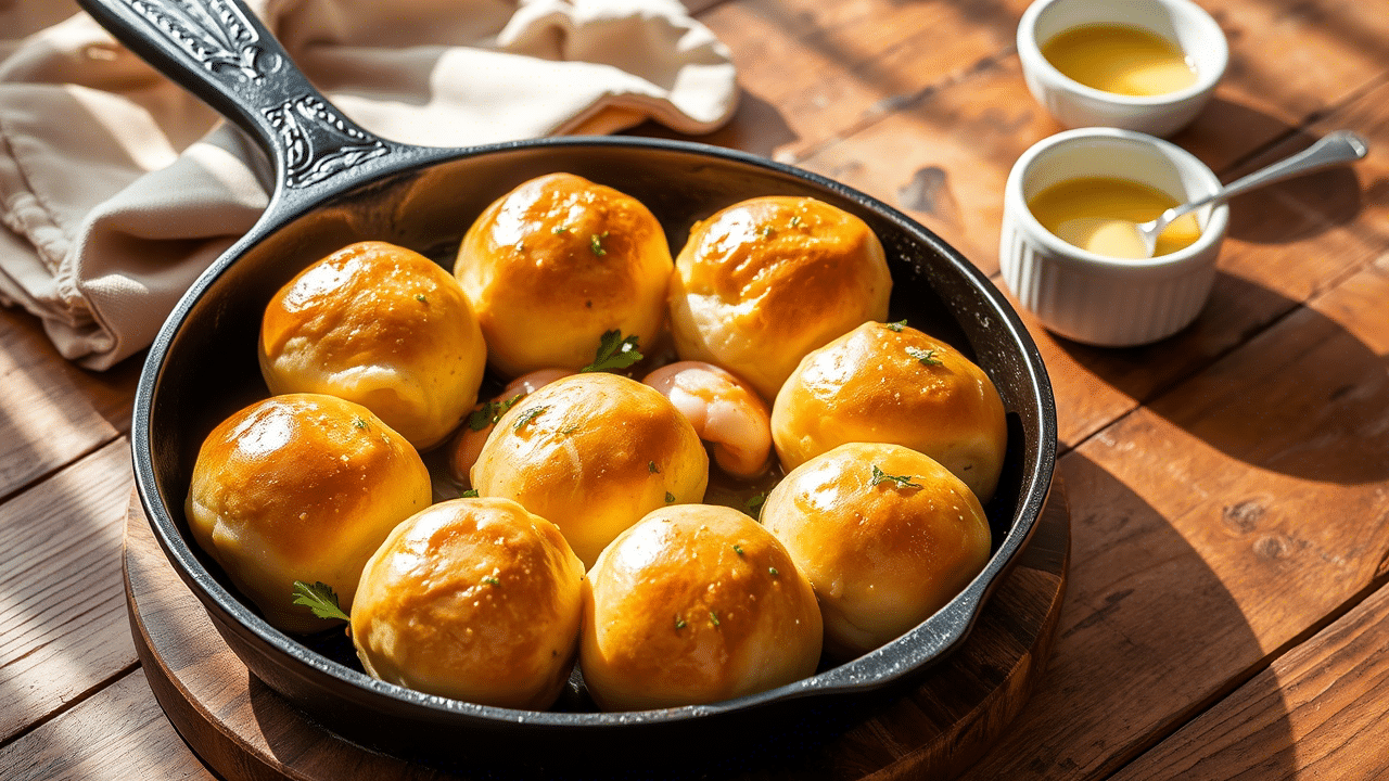 Crabby Shrimp Bread Bombs