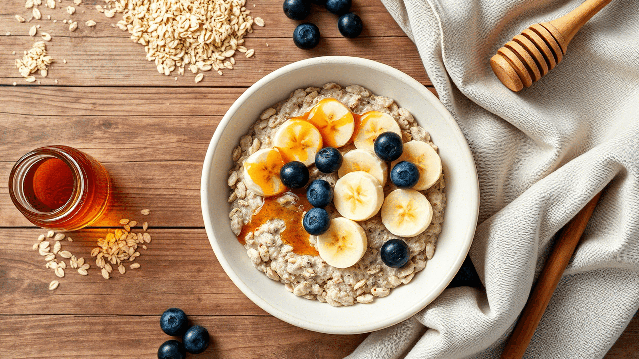Healthy No Bake Oatmeal