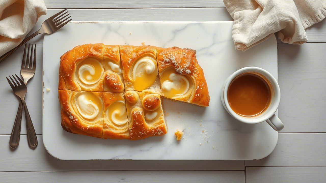 Indulgent Breakfast Cheese Danish
