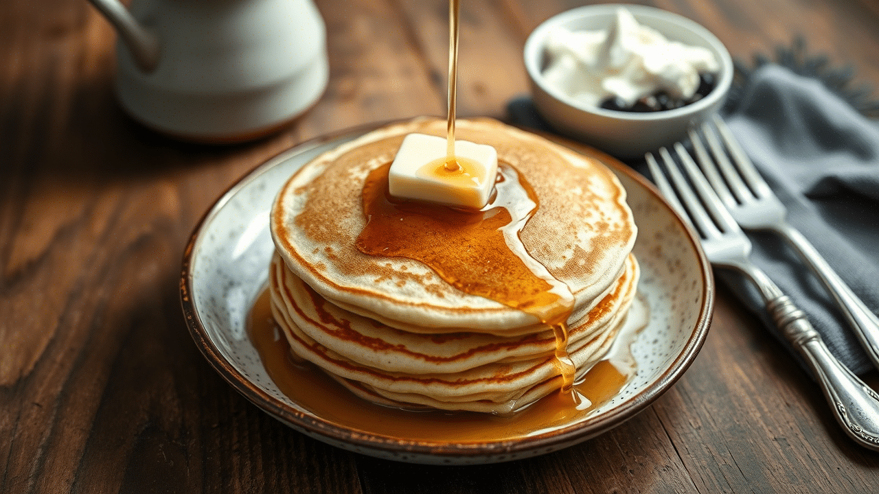 Soft Fluffy Ricotta Pancakes